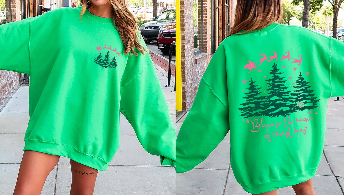 Believe In The Magic Of Christmas Crew Neck